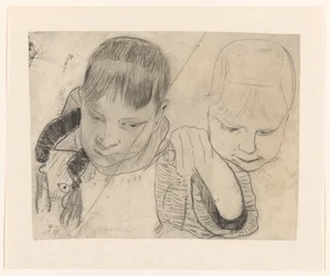 Two Children, Seen from the Front