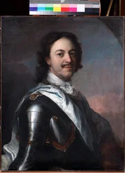 Portrait of Emperor Peter I the Great (1672-1725)