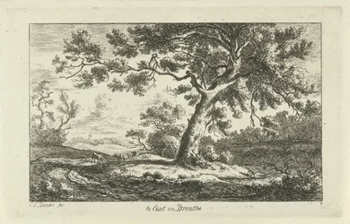 Resting Shepherd (Te Eext in Drenthe, Landscapes a-f)