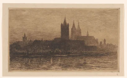 View of Cologne at Night