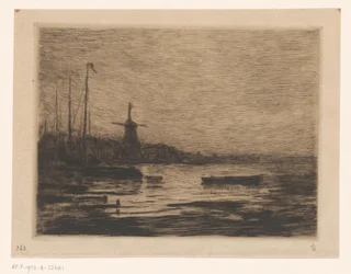 View of Zwijndrecht at Night