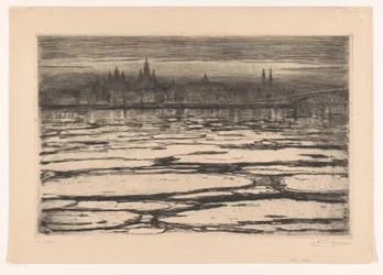 Ice Floes on the Rhine