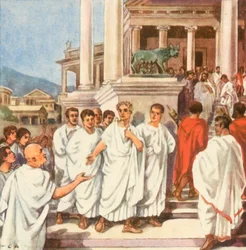 Caesar on the Way to the Capitol