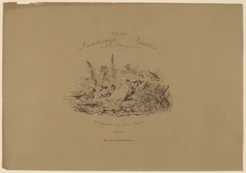 Six Landscape Studies from Nature