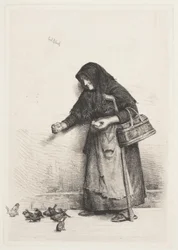 The Woman with the Sparrows