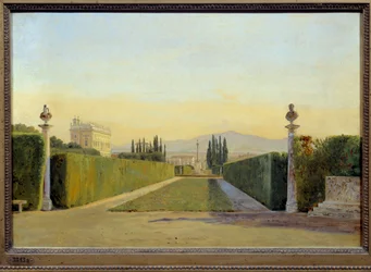 The gardens of Villa Albani