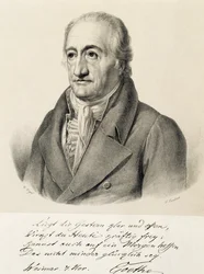 Portrait of Johann Wolfgang von Goethe