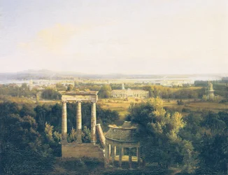 View from Ruinenberg to Sanssouci
