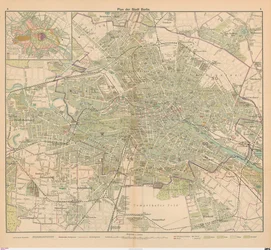 Plan of the City of Berlin