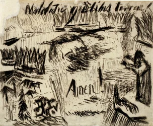 Untitled (Maledictio gentibus terrae! Amen!)