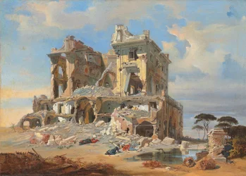 The Battle of the Casino dei Quattro Venti during the Siege of Rome