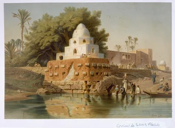 Tomb of Sheikh Ababda in Minya, Middle Egypt