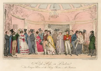 High Life of London: The Octagon Room at the Kings Theatre