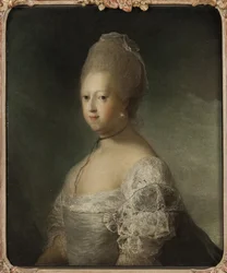Portrait of Caroline Matilda of Great Britain, Queen of Denmark