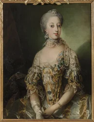 Portrait of Sophia Magdalena of Denmark, Queen of Sweden