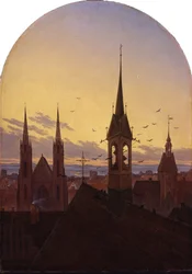 Morning Peal (Old German City in the Morning Light)