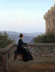 Woman on the Balcony, 1824