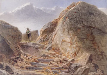 At the Foot of Watzmann, Bavarian Highlands, 1857