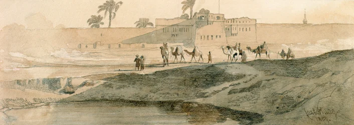 Outside Bab il Cadit, Cairo, 1859