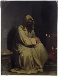 Portrait of a Monk Seated, 1847