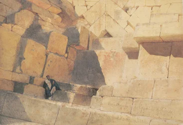 The Entrance to the Pyramid of Cheops, 1860