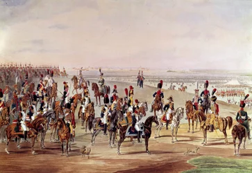 General picture of the French cavalry, circa 1809 (Illustration)