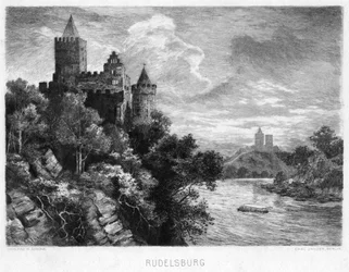 Rudelsburg, Germany, c1900
