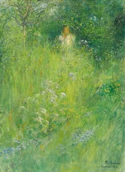 A Fairy or Kersti in the Meadow