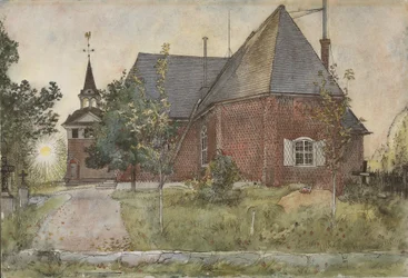 Old Sundborn Church, from A Home series, c.1895