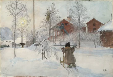 The Yard and Wash-House, from A Home series