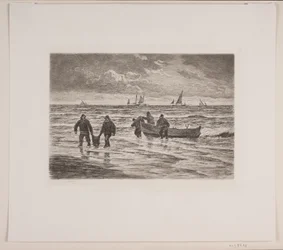 The Catch is Brought Ashore