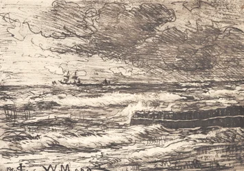 Storm at Tisvilde