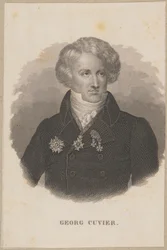 Georges Cuvier (1769 Montbéliard - 1832 Paris) - French Zoologist, Creator of Paleontology