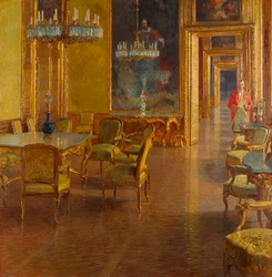 Interior of the Winter Palace of Prince Eugene of Savoy in Himmelpfortgasse