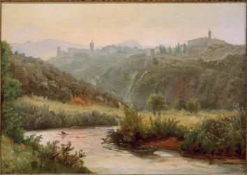 View of Tivoli and the Waterfalls