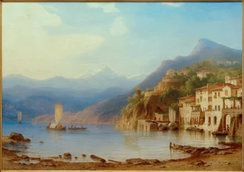 C. Morgenstern, View of Varenna on Lake Como