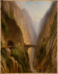 The Via Mala in Graubünden