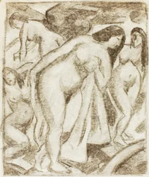 Group of Female Nudes