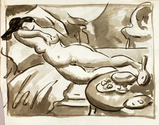 Reclining Female Nude