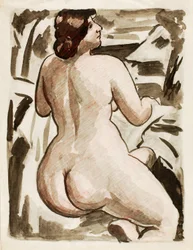 Standing Female Nude