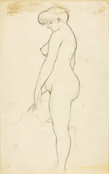 Standing Female Nude