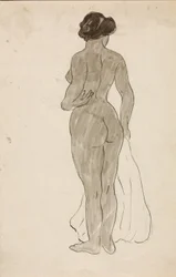 Standing Female Nude