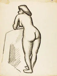 Standing Female Nude