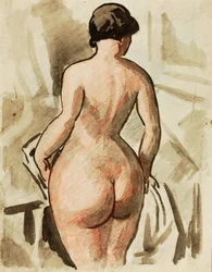 Standing Female Nude
