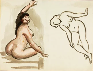 Two Female Nudes