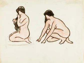Two Female Nudes