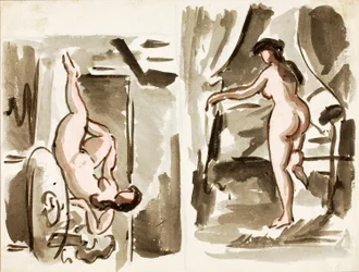 Two Female Nudes