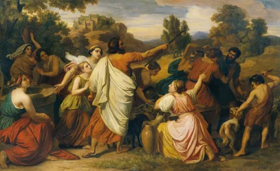 Moses Protects the Daughters of Reuel