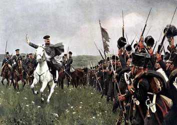 General Blucher before the Battle on the Katzbach August 26th 1813