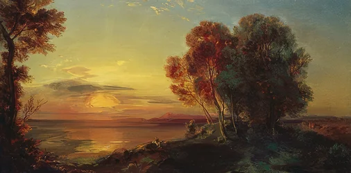 Sunset at Lake Starnberg